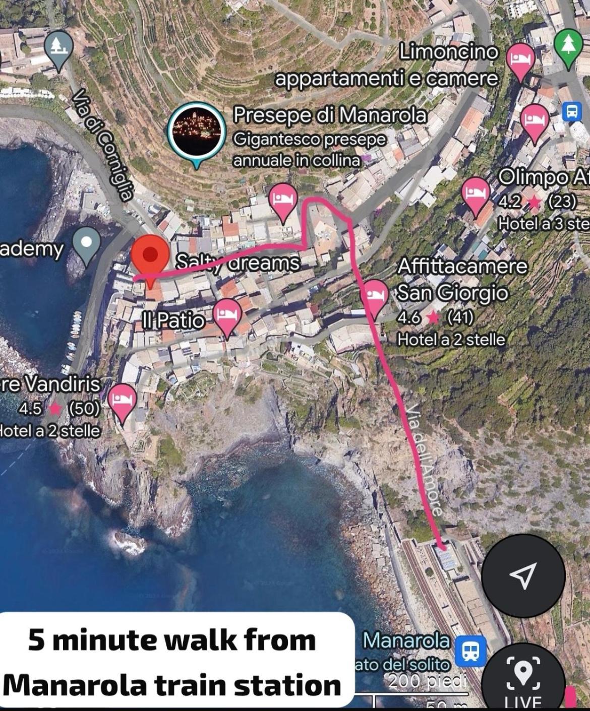 Salty Dreams Manarola Hotel Екстериор снимка